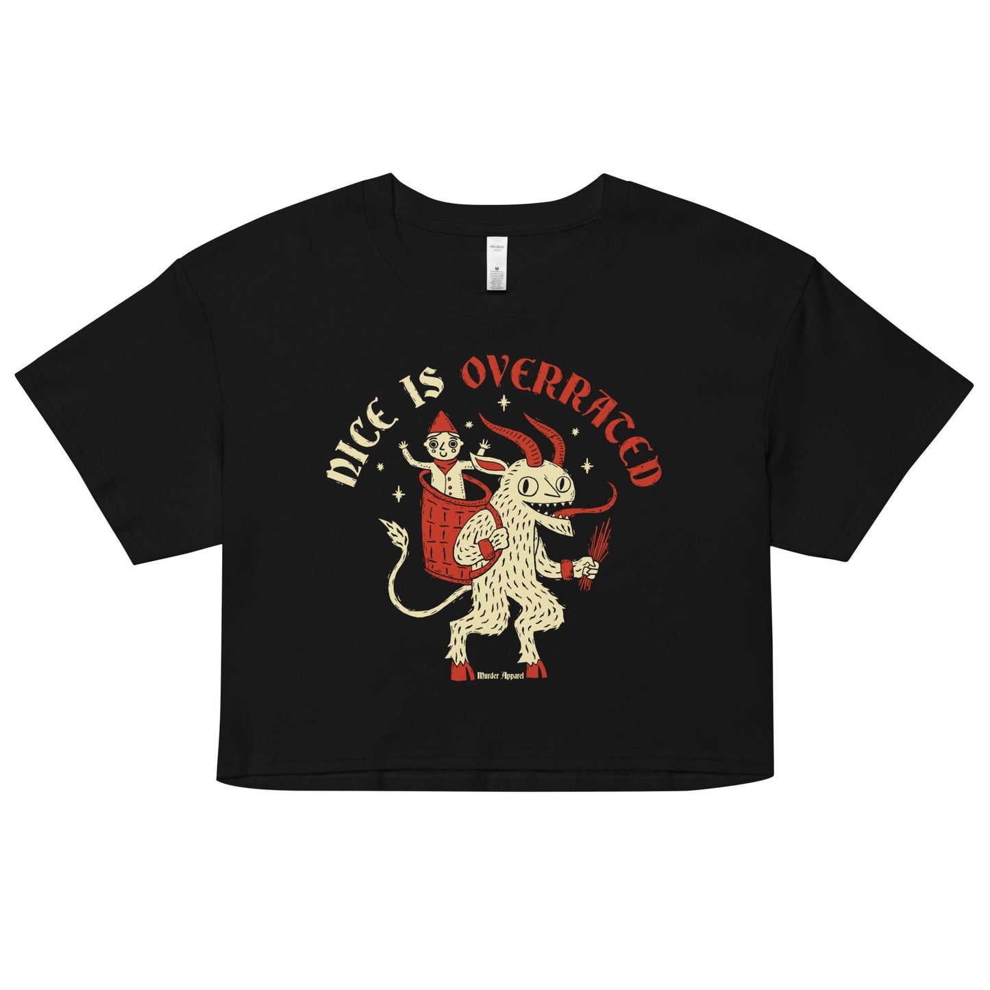 Nice Is Overrated Crop Top