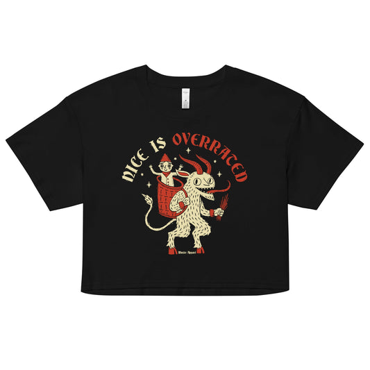 Nice Is Overrated Crop Top