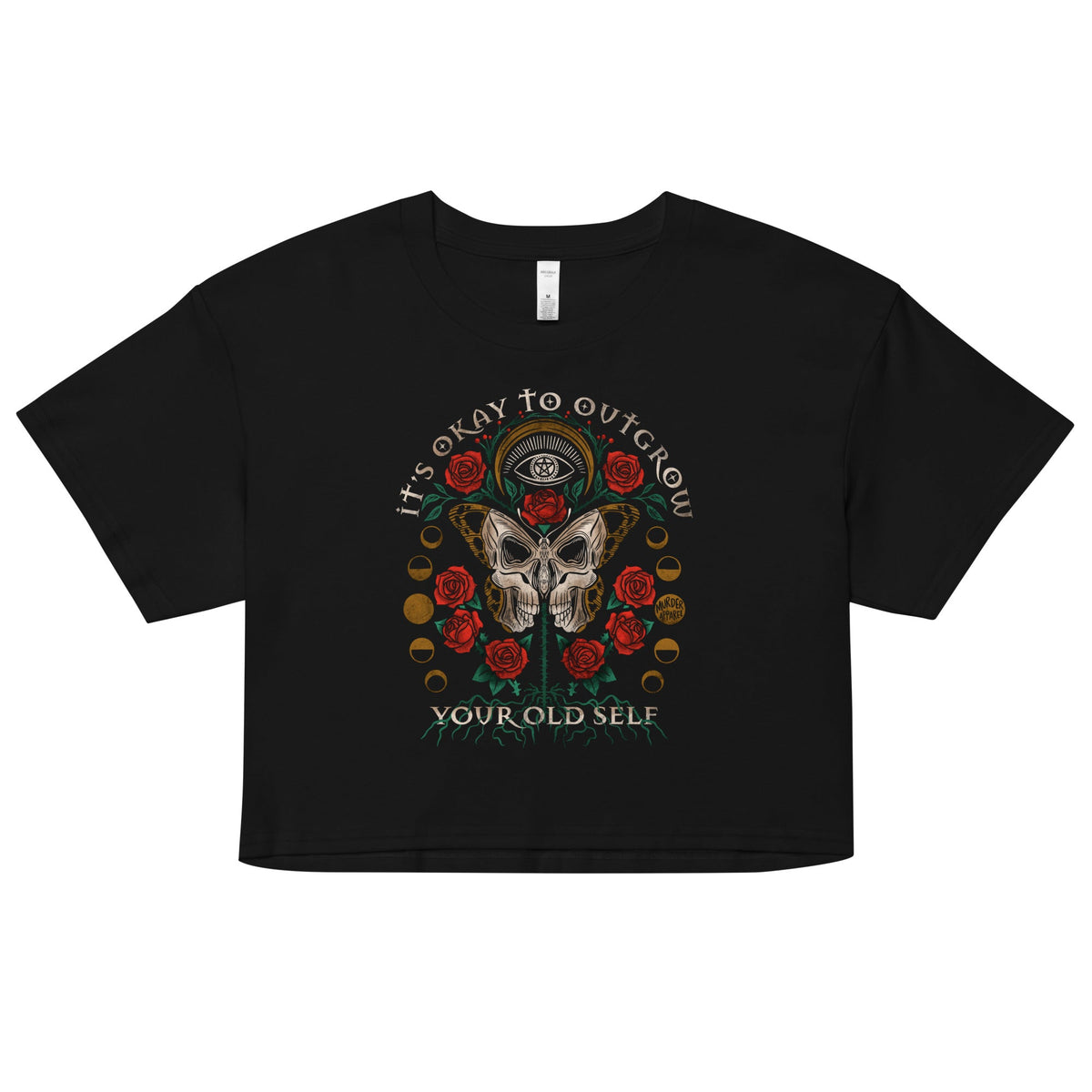 It's Okay To Outgrow Your Old Self Crop Top