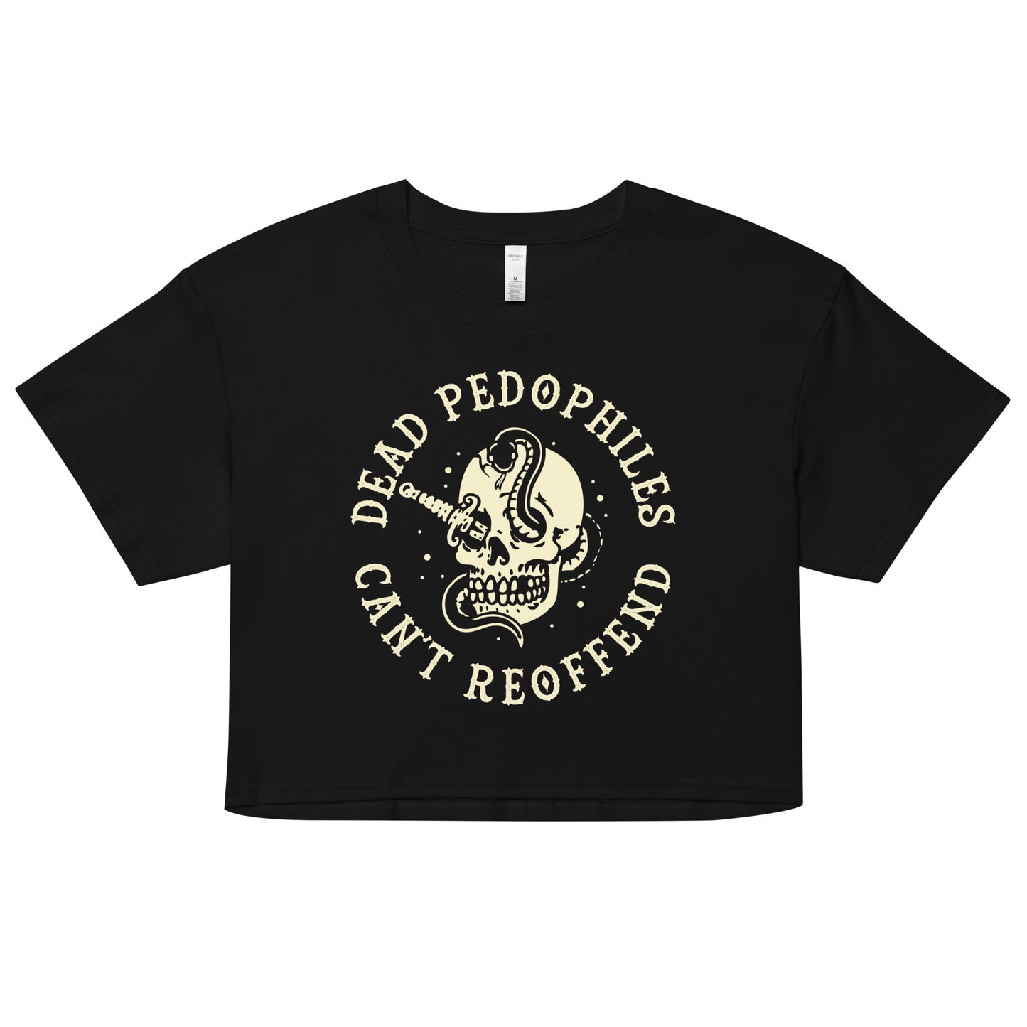 Dead Pedophiles Crop Top