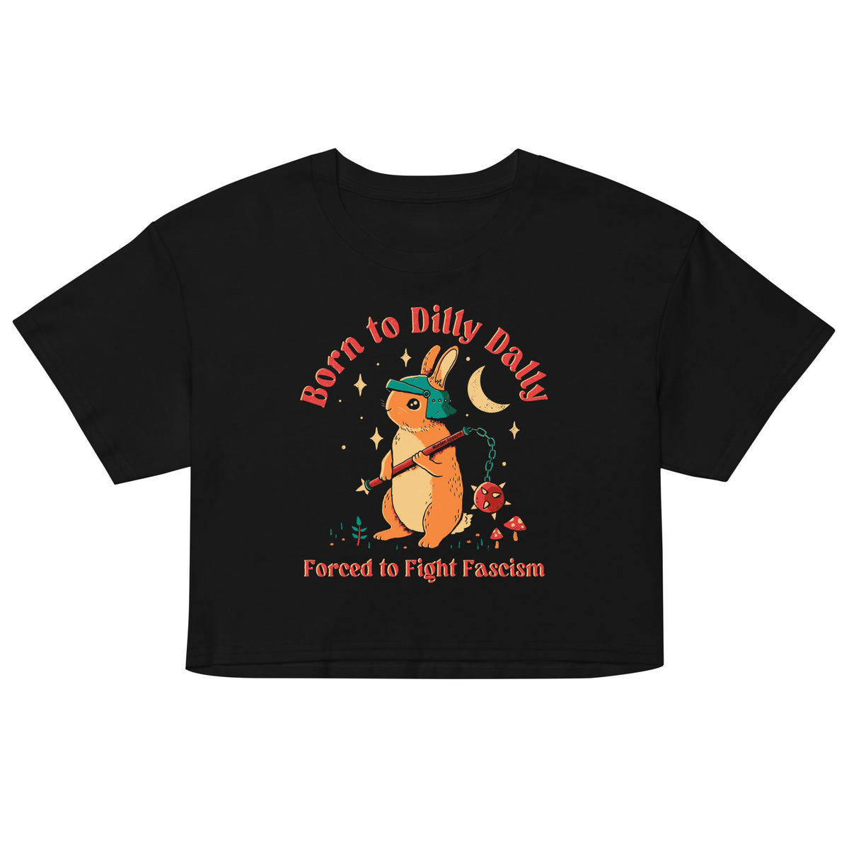 Fight Fascism Crop Top