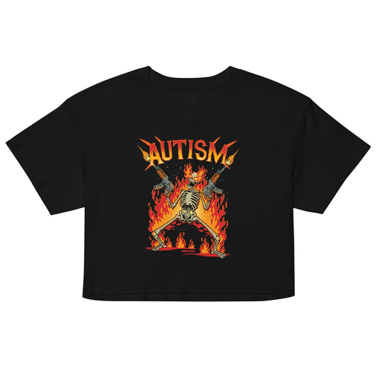 Autism Crop Top