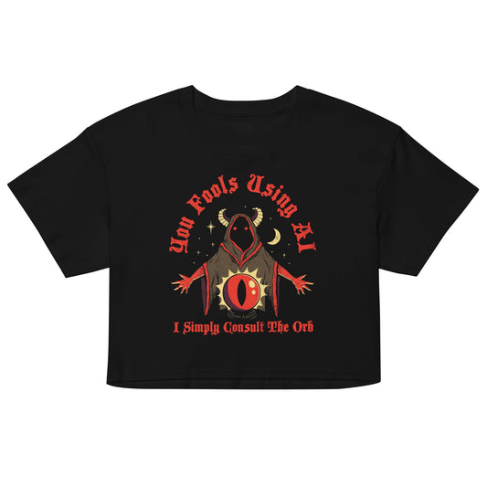 AI Sucks Crop Top
