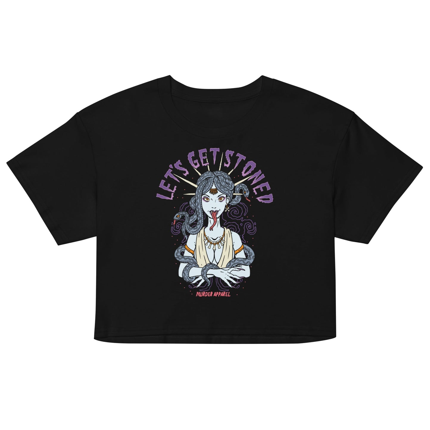 Medusa Stoned Crop Top