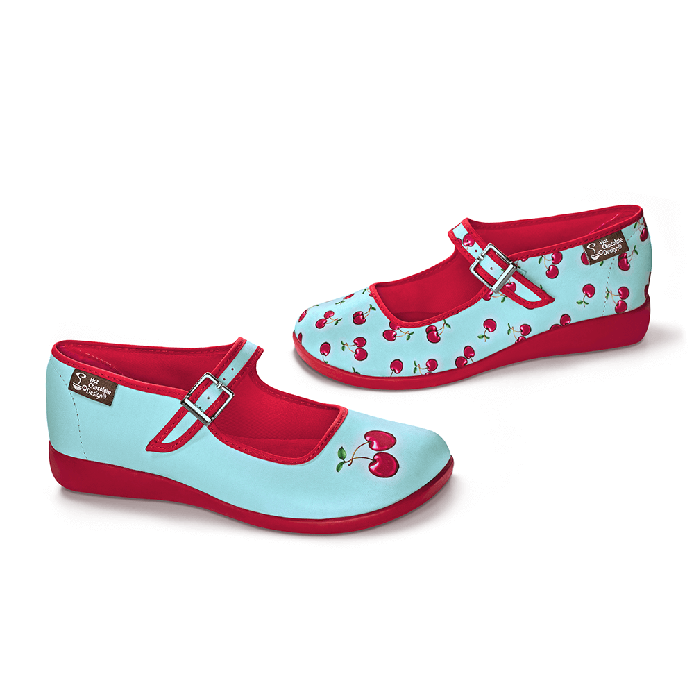 Cherry Women's Mary Jane Flats