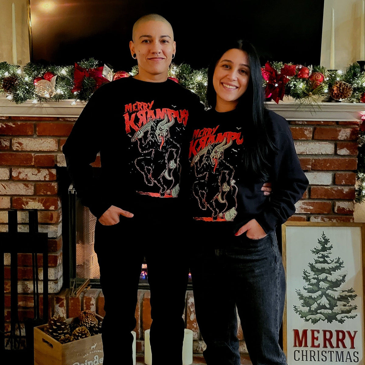 Merry Krampus Sweatshirt